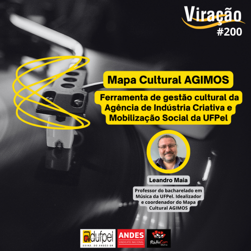 Podcast Vira��o fala sobre o Mapa Cultural AGIMOS